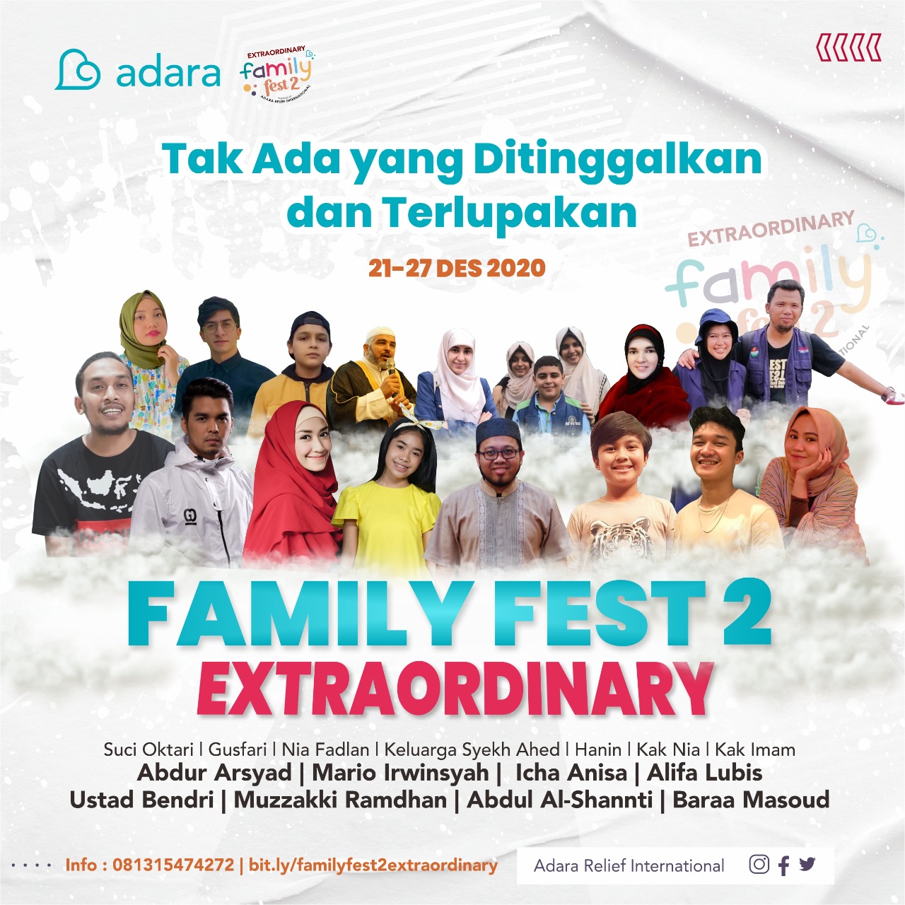 Adara Siap Gelar Family Festival 2 Extraordinary 